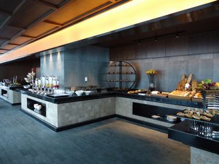 朝食会場