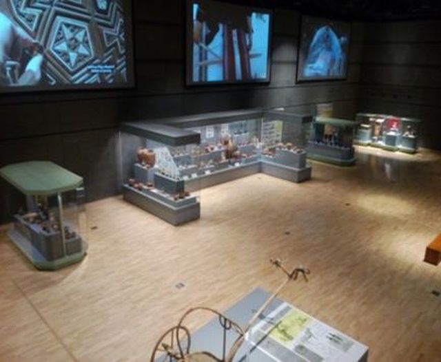 エジプト文明博物館、一階展示場