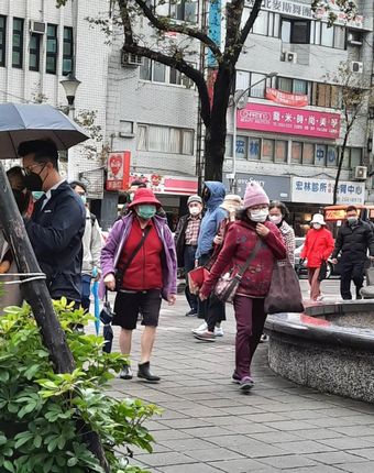 台北市内の様子